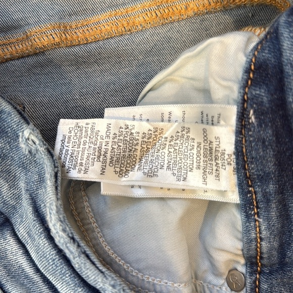 Good American Classic Blue Denim Jeans (6-12) - Picture 3 of 4